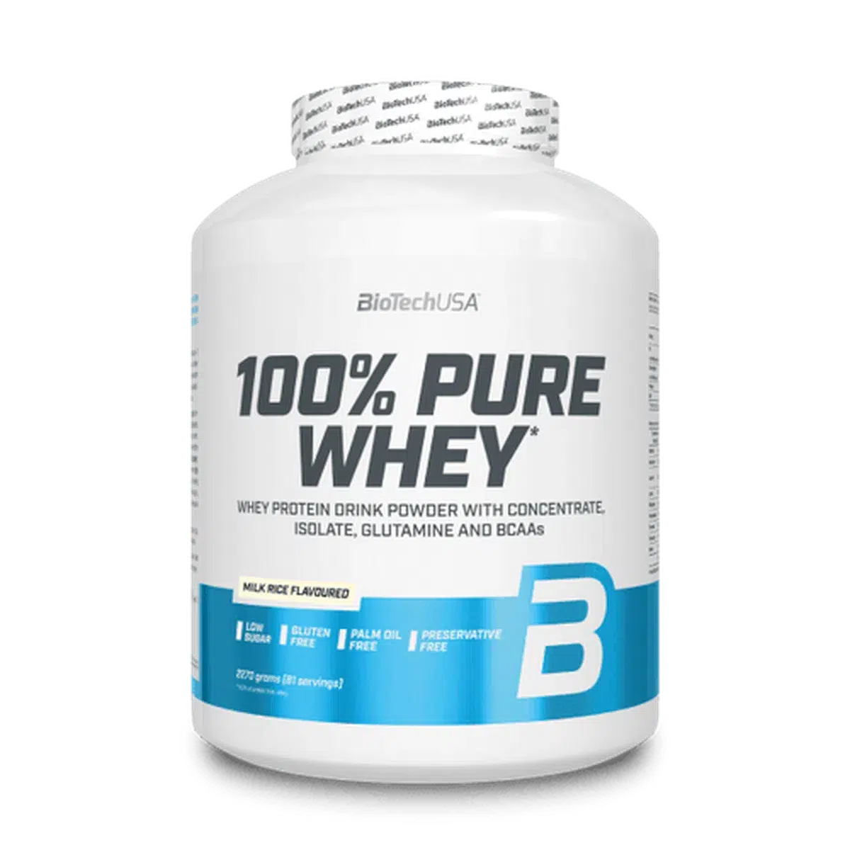 100% Pure Whey 2270g-Whey Protein-BioTech USA-Milchreis-Maniac-Sports