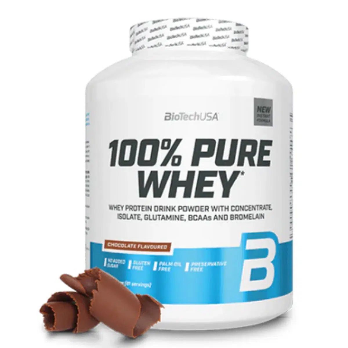 100% Pure Whey 2270g-Whey Protein-BioTech USA-Chocolate-Maniac-Sports
