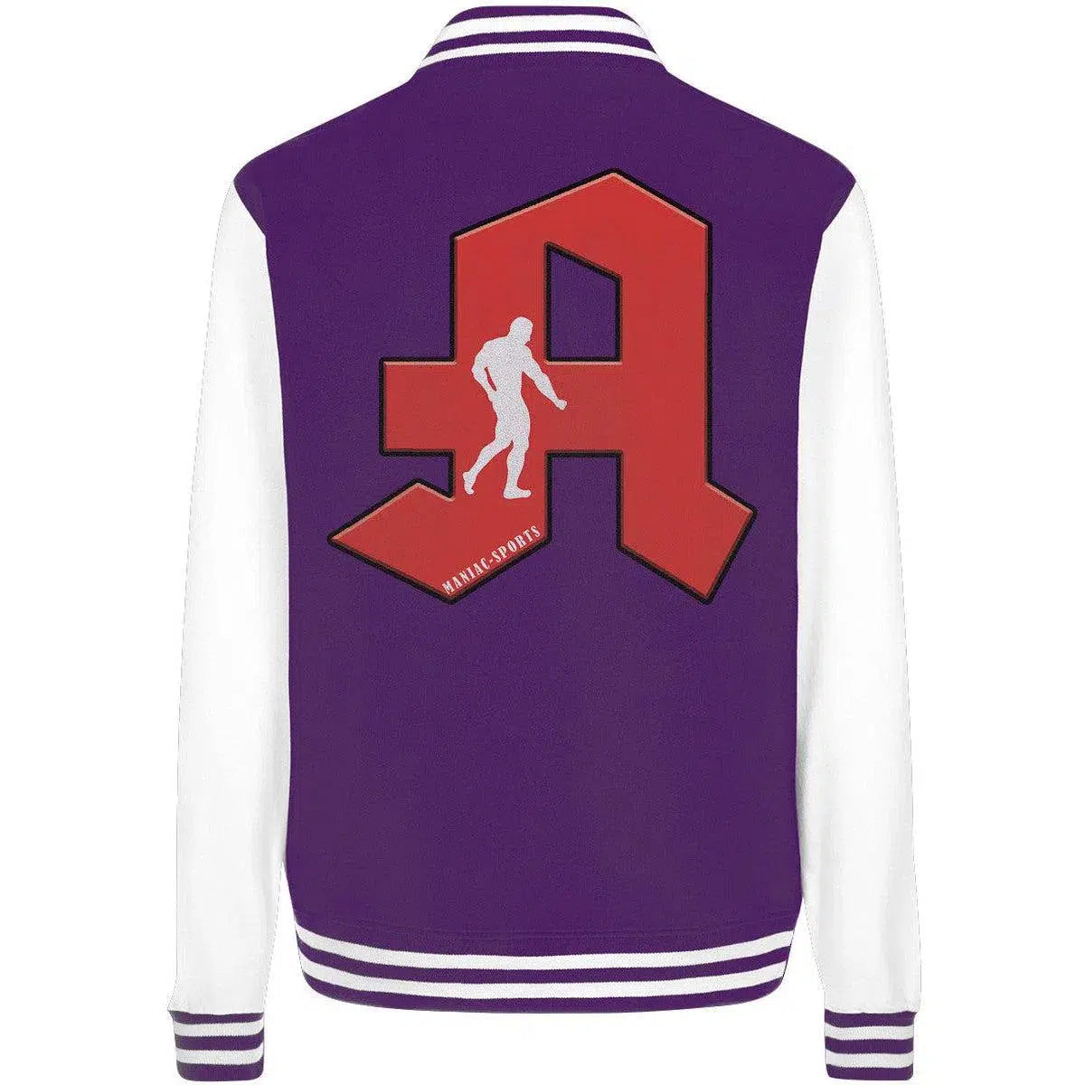 "APOTHEKER" College Jacket-Jacken/ Zipper-maniac-sports-Purple/White-XS-Maniac-Sports