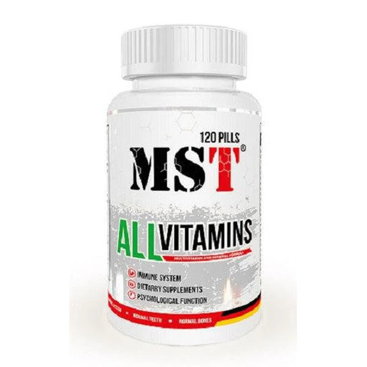 All Vitamins 120 Tabl.-Multivitamin-MST-Maniac-Sports