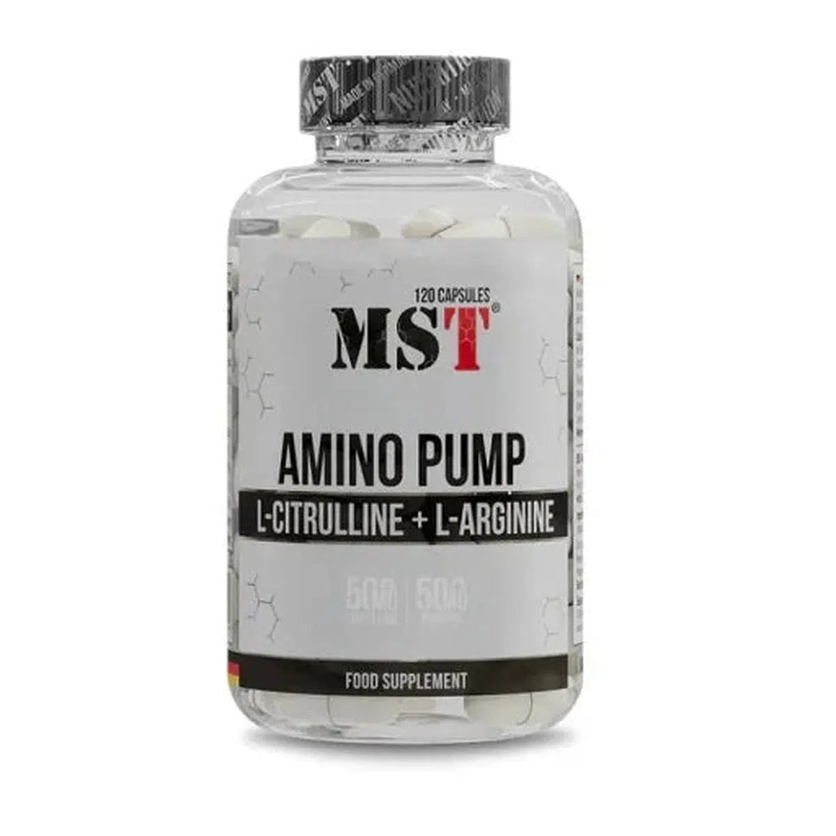 Amino Pump 120 Kapseln-Pre Workout Booster-MST-Maniac-Sports