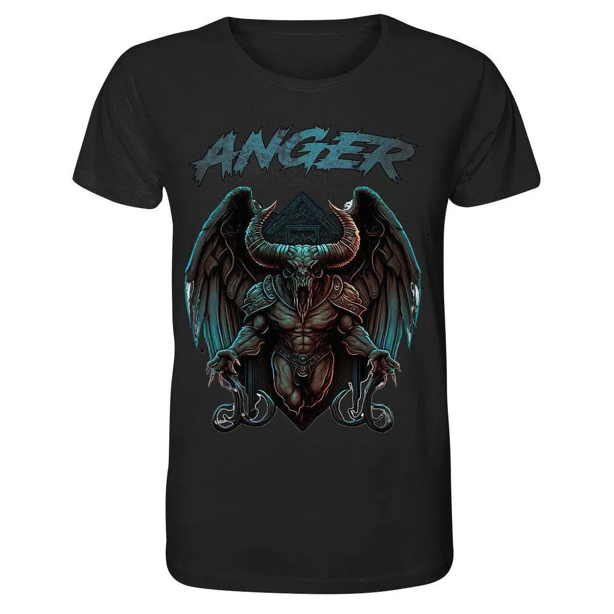 Anger Shirt-Unisex-Shirts-maniac-sports-Black-XS-Maniac-Sports