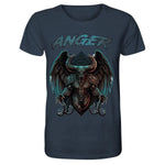 Anger Shirt-Unisex-Shirts-maniac-sports-India Ink Grey-XS-Maniac-Sports