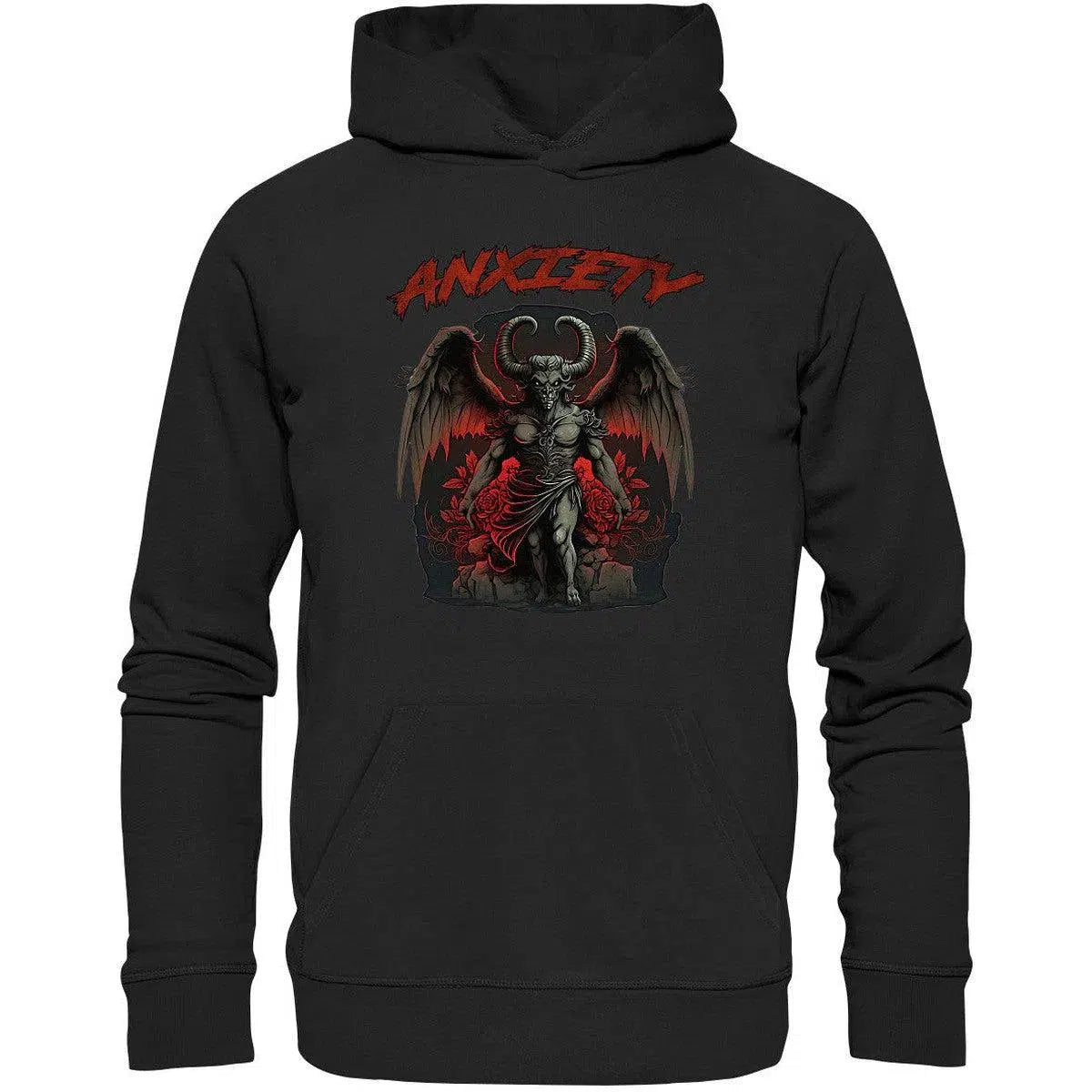 Anxiety Hoodie-Hoodies-maniac-sports-Black-XS-Maniac-Sports