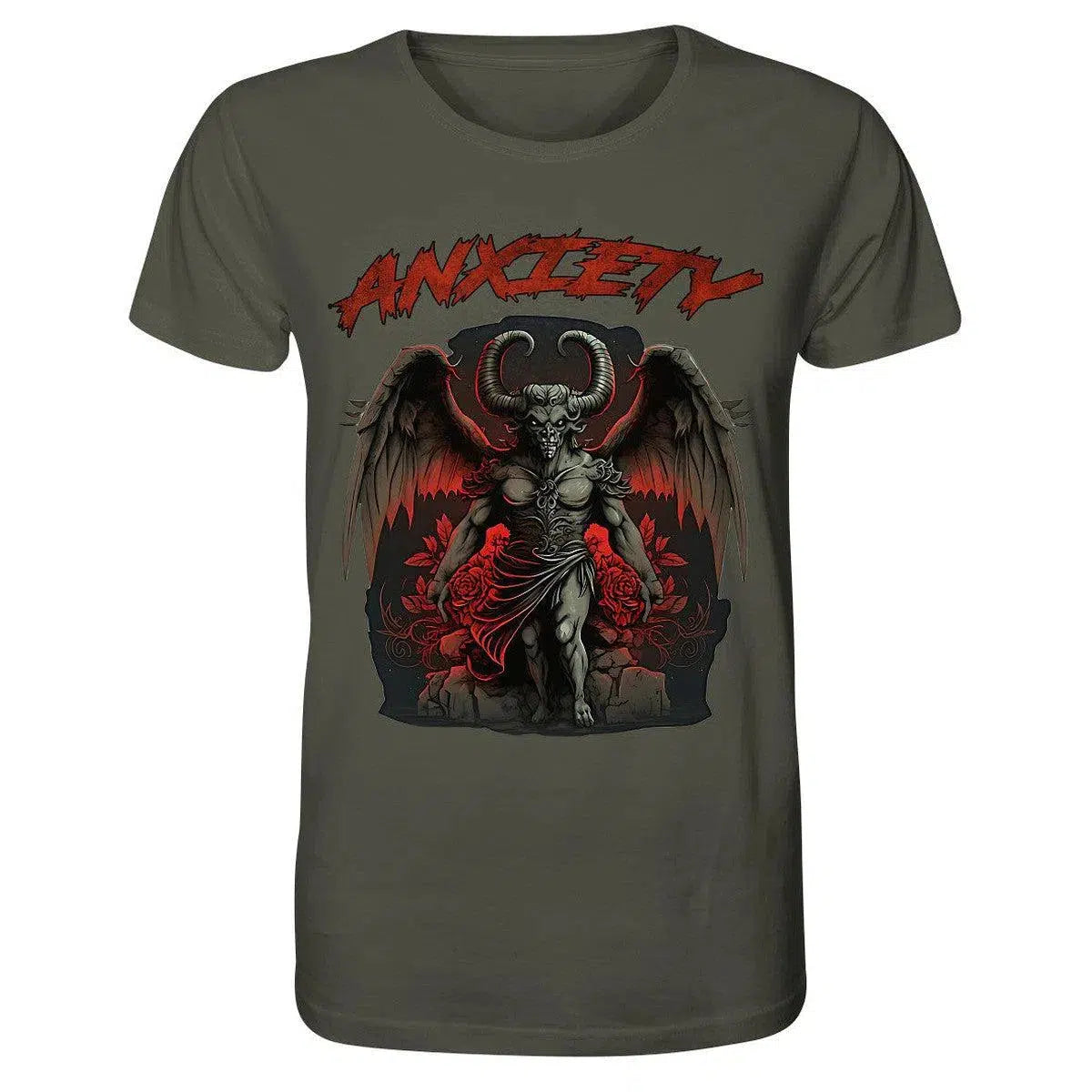 Anxiety Shirt-Unisex-Shirts-maniac-sports-Khaki-XS-Maniac-Sports