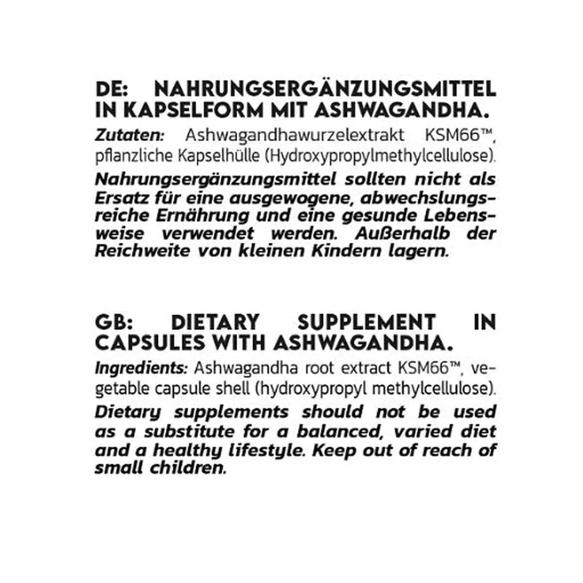 Ashwagandha KSM-66 120 Kapseln-Ashwagandha-INLEAD-Maniac-Sports