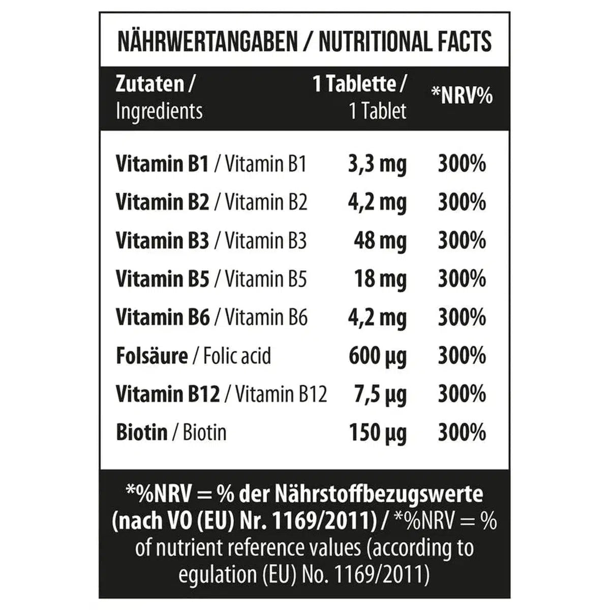 B300 B-Complex 100 Pills-Vitamin B-MST-Maniac-Sports