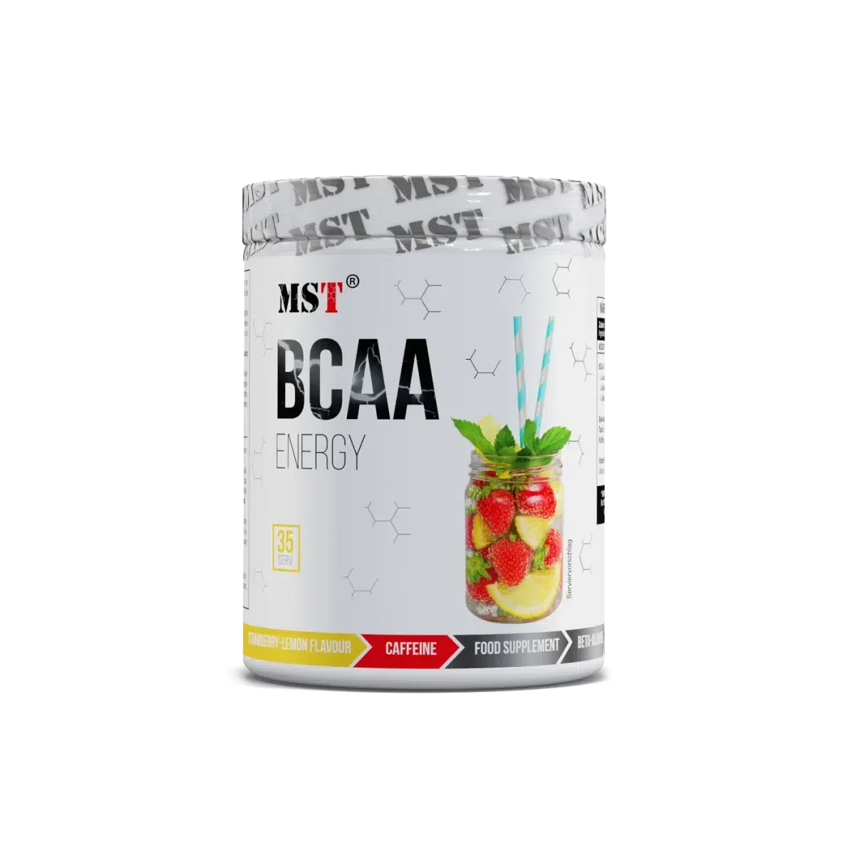 BCAA Energy 315g-BCAA-MST-Strawberry lemon-Maniac-Sports