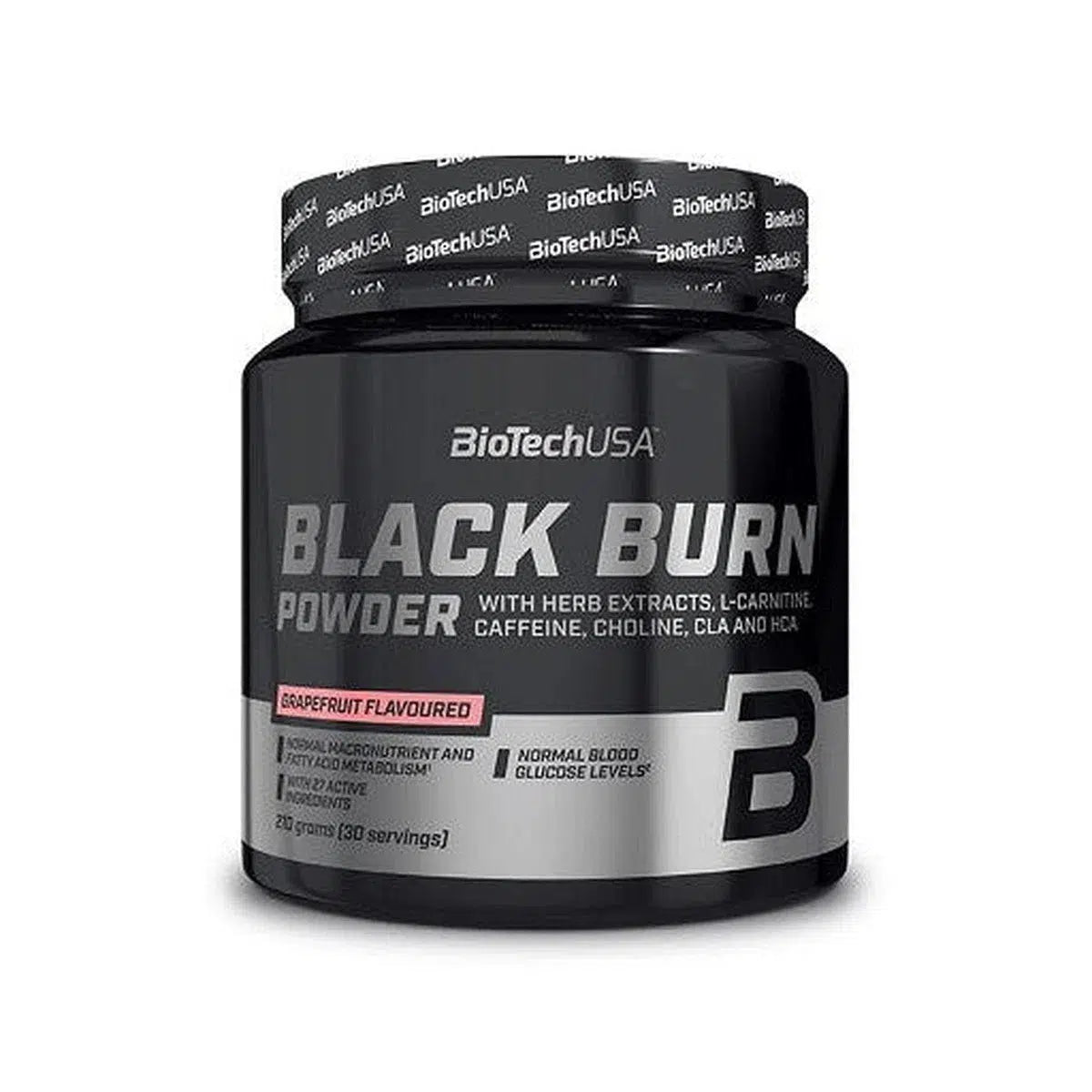Black Burn Powder 210g-Fett Burner-BioTech USA-Watermelon-Maniac-Sports