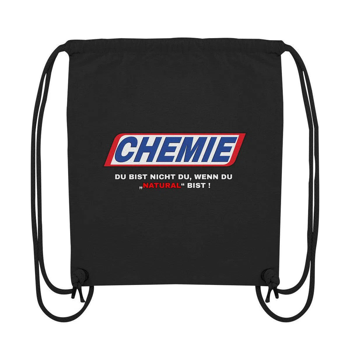 CHEMIE Du bist nicht du, wenn du "NATURAL" bist! Gym-Bag-Taschen-maniac-sports-Black-ca. 38x42-Maniac-Sports