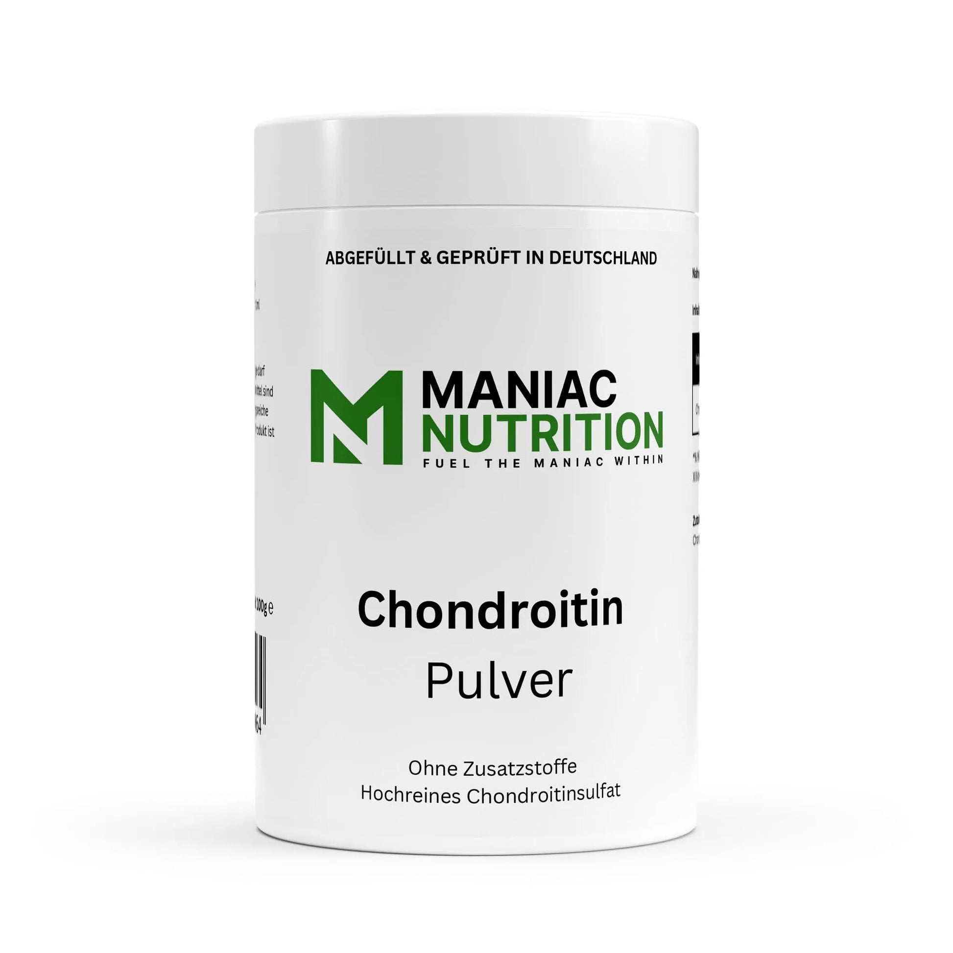 Chondroitin Pulver 100g-Mineralstoffe-Maniac Nutrition-Maniac-Sports