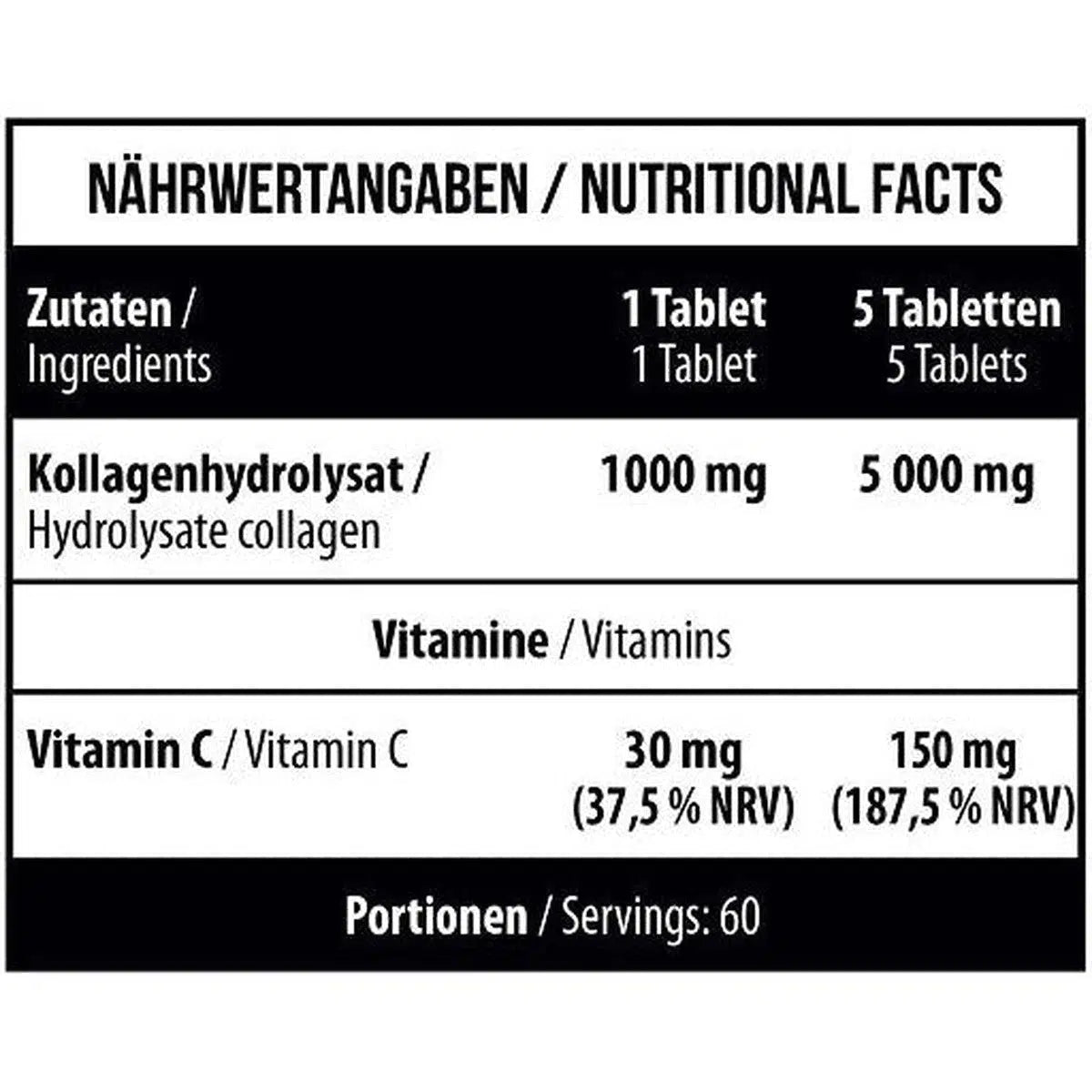 Collagen Hydrolysate 300 Tabl.-Collagen-MST-Maniac-Sports