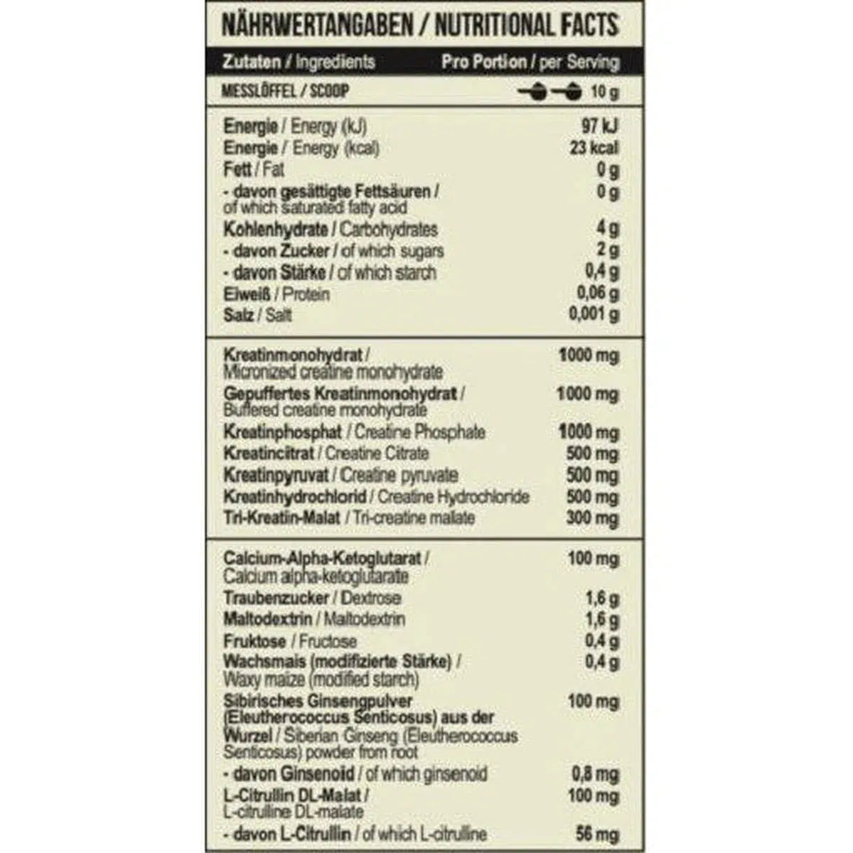 Creatine Kick 1000g-Kreatin-MST-Peach Ice Tea-Maniac-Sports