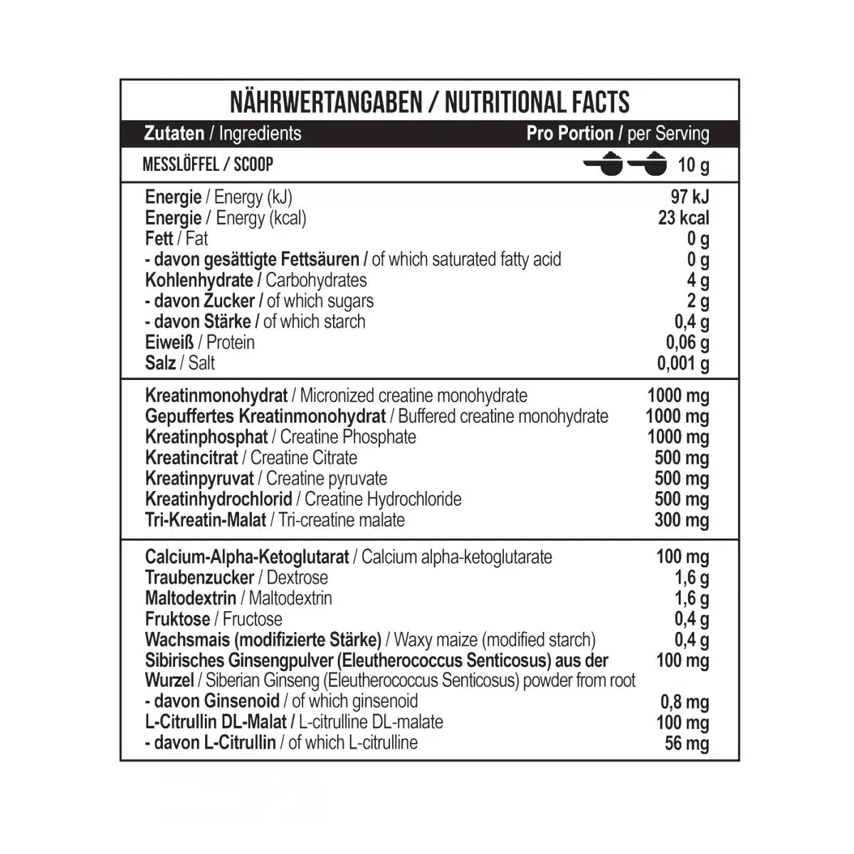 Creatine Kick 300g Green Apple-Kreatin-MST-Maniac-Sports