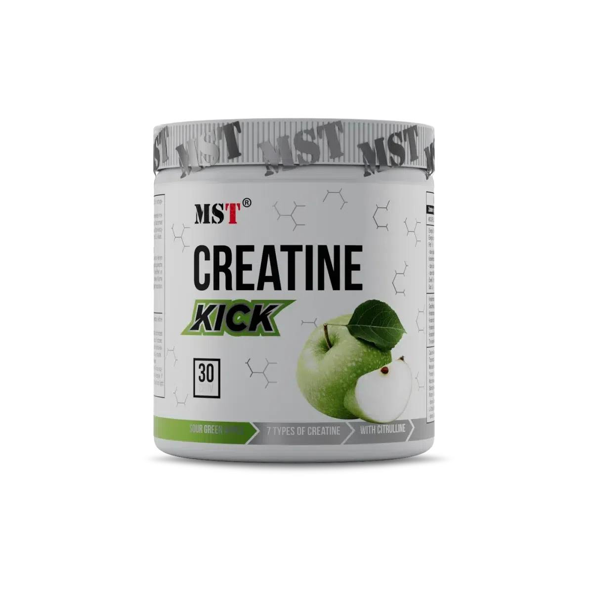 Creatine Kick 300g Green Apple-Kreatin-MST-Maniac-Sports