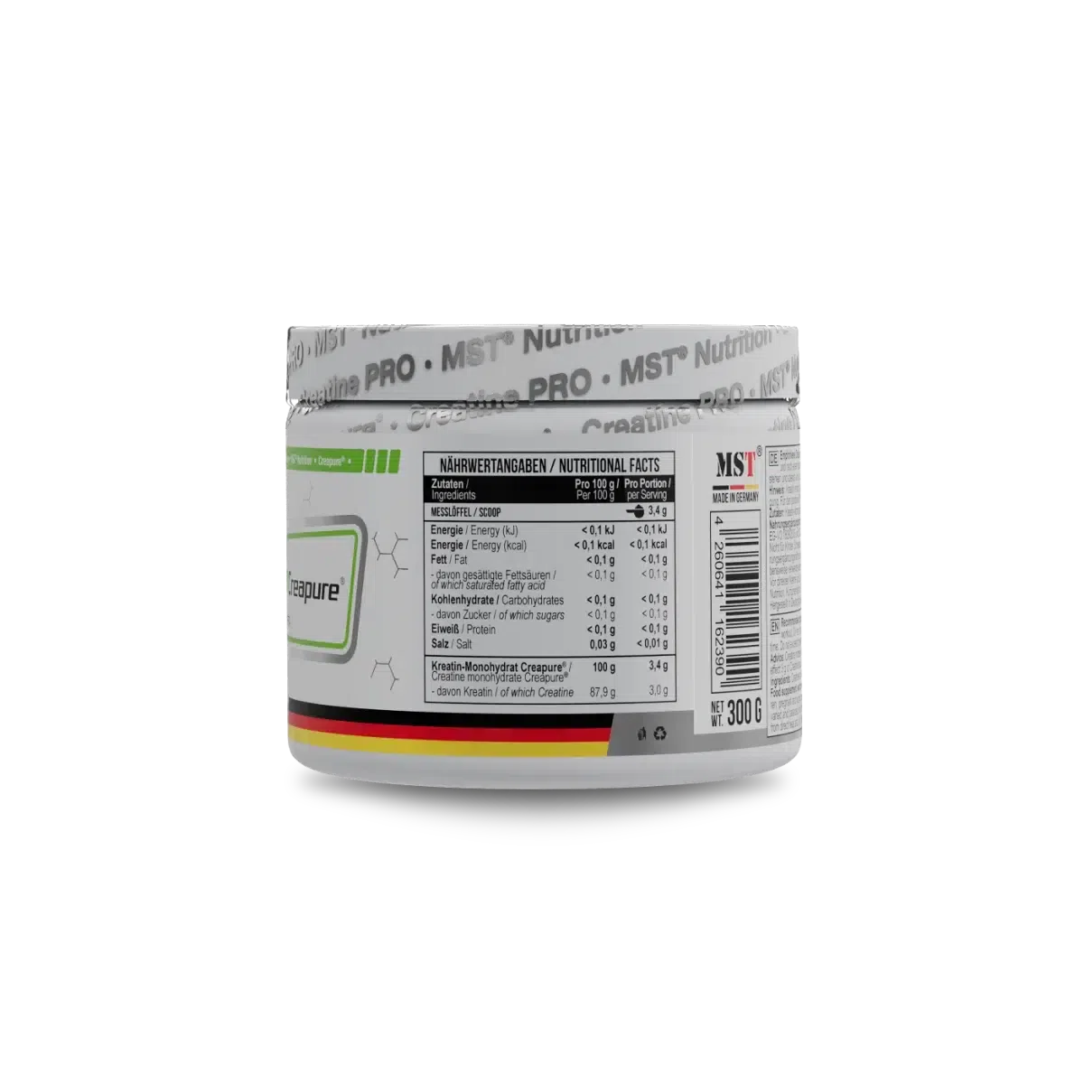 Creatine Pro Creapure® 300 g Unflavored-Kreatin-MST-Maniac-Sports