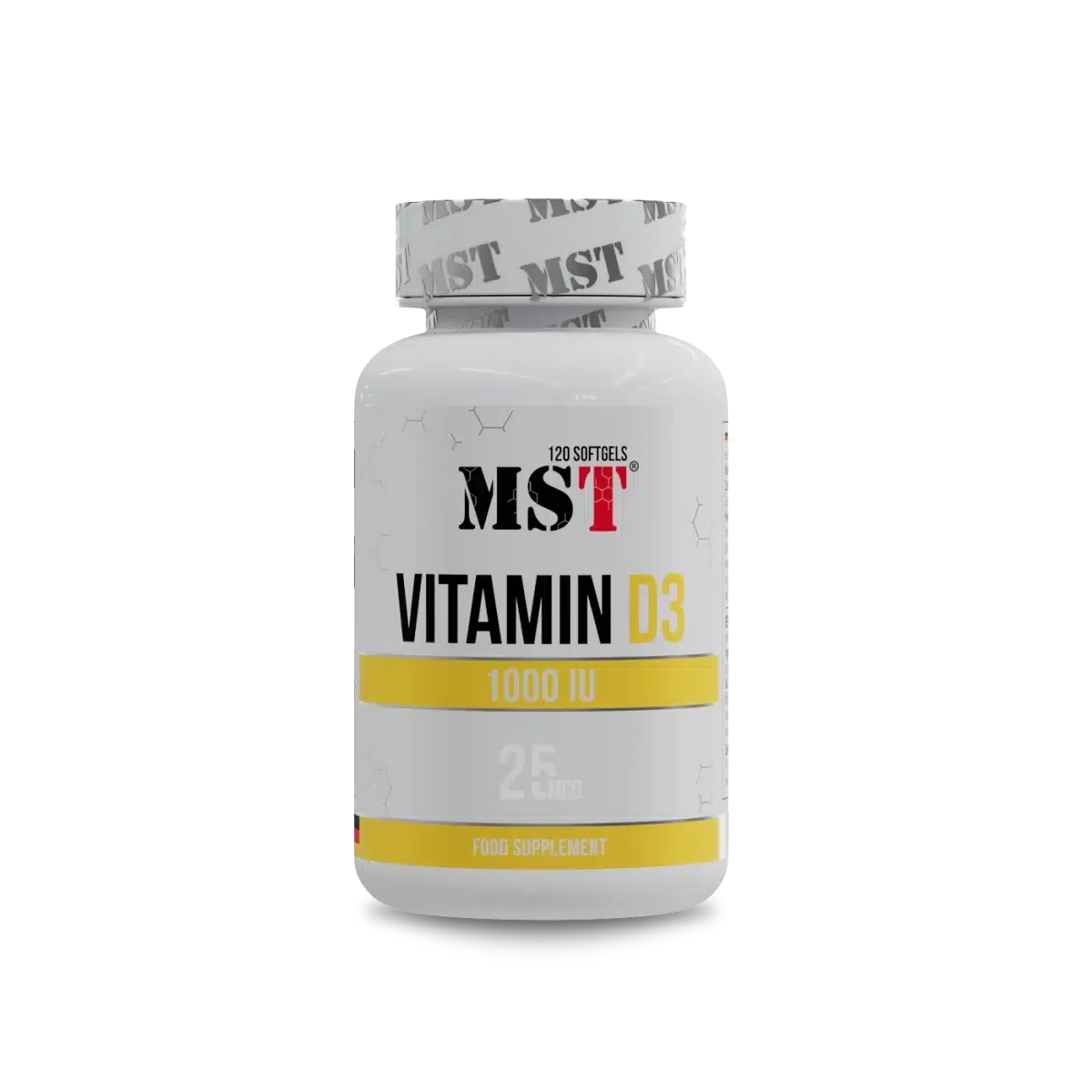 D3 1000 IU 100 Softgels-Vitamin D3-MST-Maniac-Sports