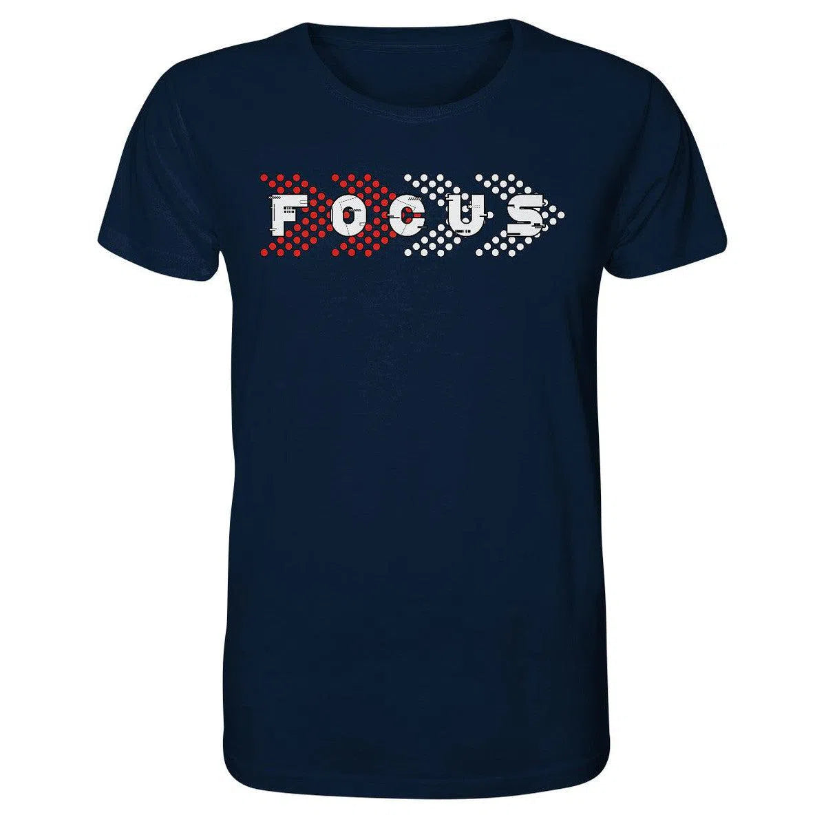 Focus Shirt-Unisex-Shirts-Maniac-Sports-French Navy-XS-Maniac-Sports