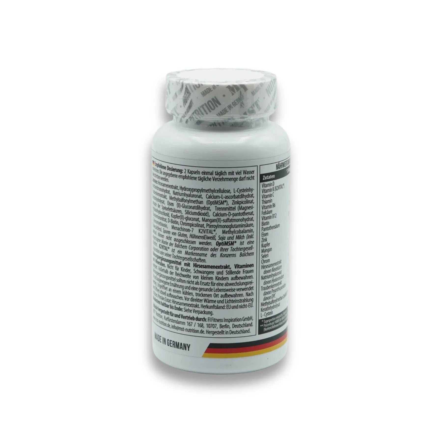 Hair Advanced Formula 60 Kapseln-Mineralstoffe-MST-Maniac-Sports