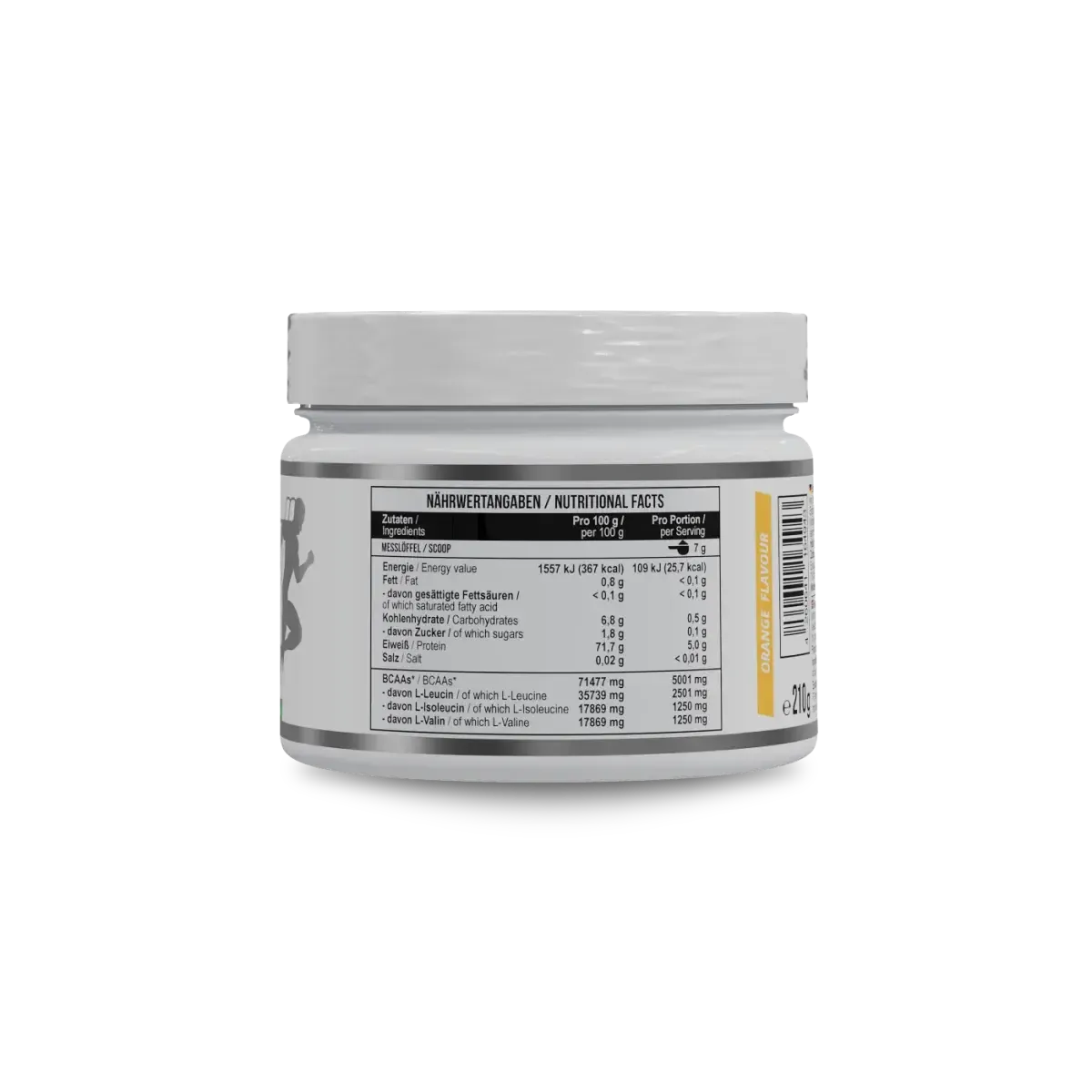 Healthy BCAA Instant-BCAA-MST-210g-Orange-Maniac-Sports