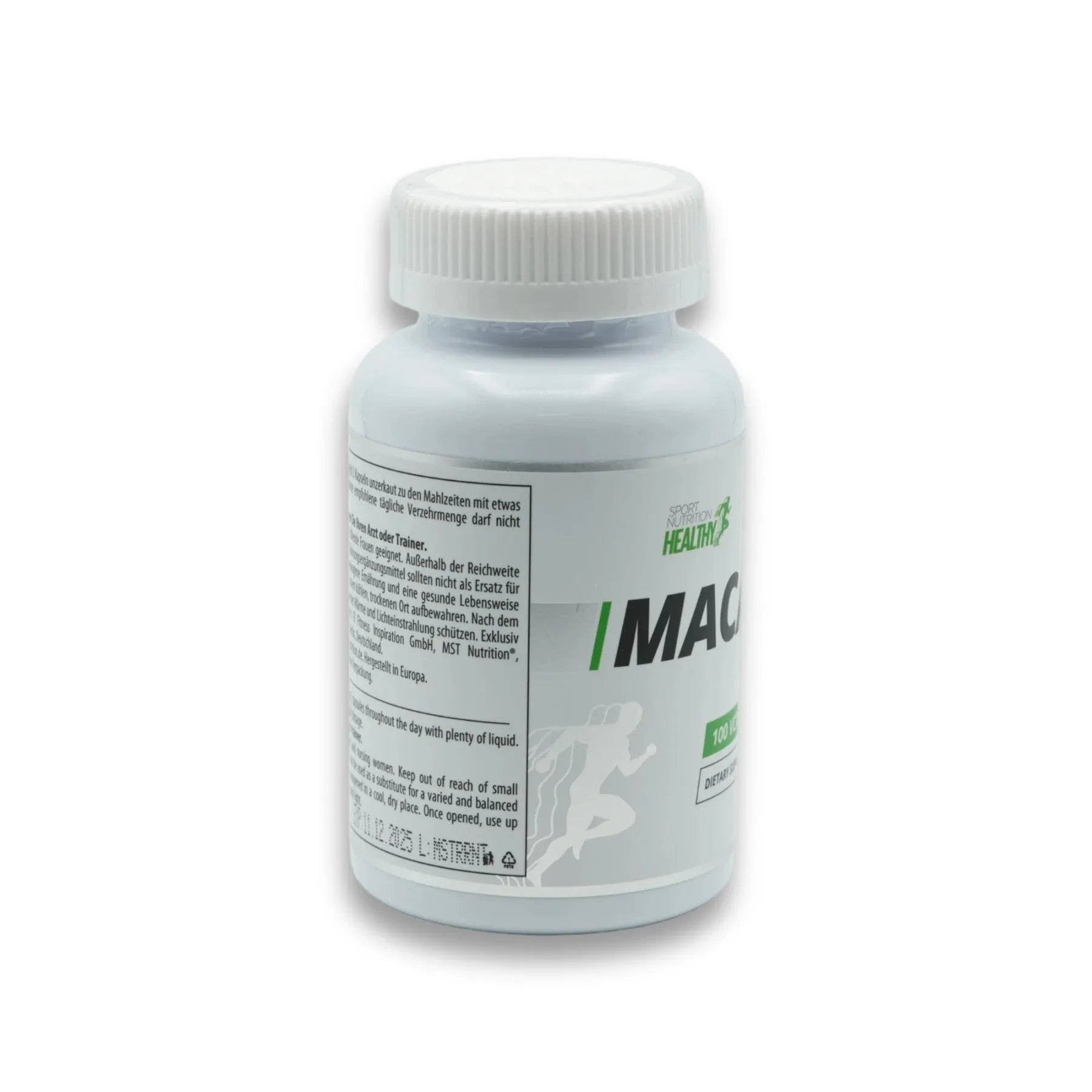 Healthy Maca - 100 Kapsel-Mineralstoffe-MST-Maniac-Sports