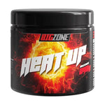 Heat Up 240g Dose-Pre Workout Booster-Big Zone-Eistee Zitrone-Maniac-Sports