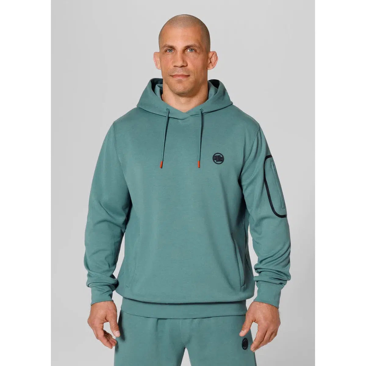 Herren Hoodie Explorer-Hoodie-PIT BULL WEST COAST-Mint-S-Maniac-Sports