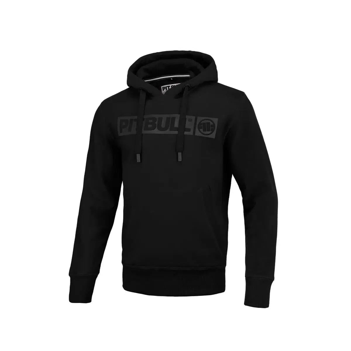 Herren Hoodie Hilltop Black-Hoodie-PIT BULL WEST COAST-S-Maniac-Sports