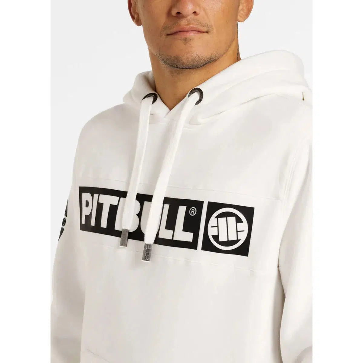 Herren Hoodie Sherwood-Hoodie-PIT BULL WEST COAST-Braun-S-Maniac-Sports