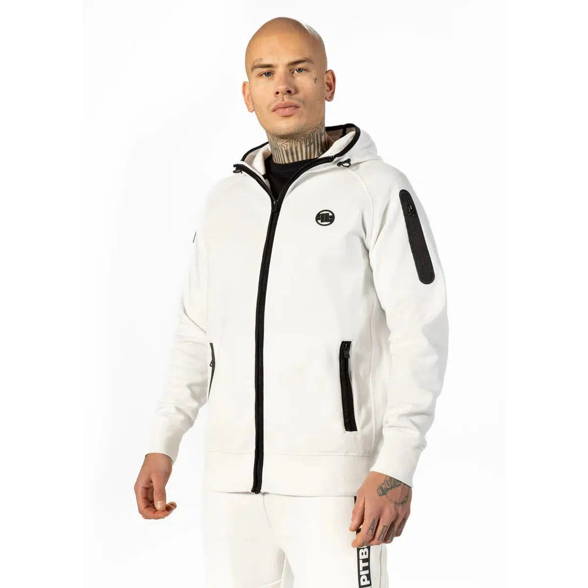 Herren Kapuzenjacke Hermes-Jacken/ Zipper-PIT BULL WEST COAST-Olivgrün-S-Maniac-Sports