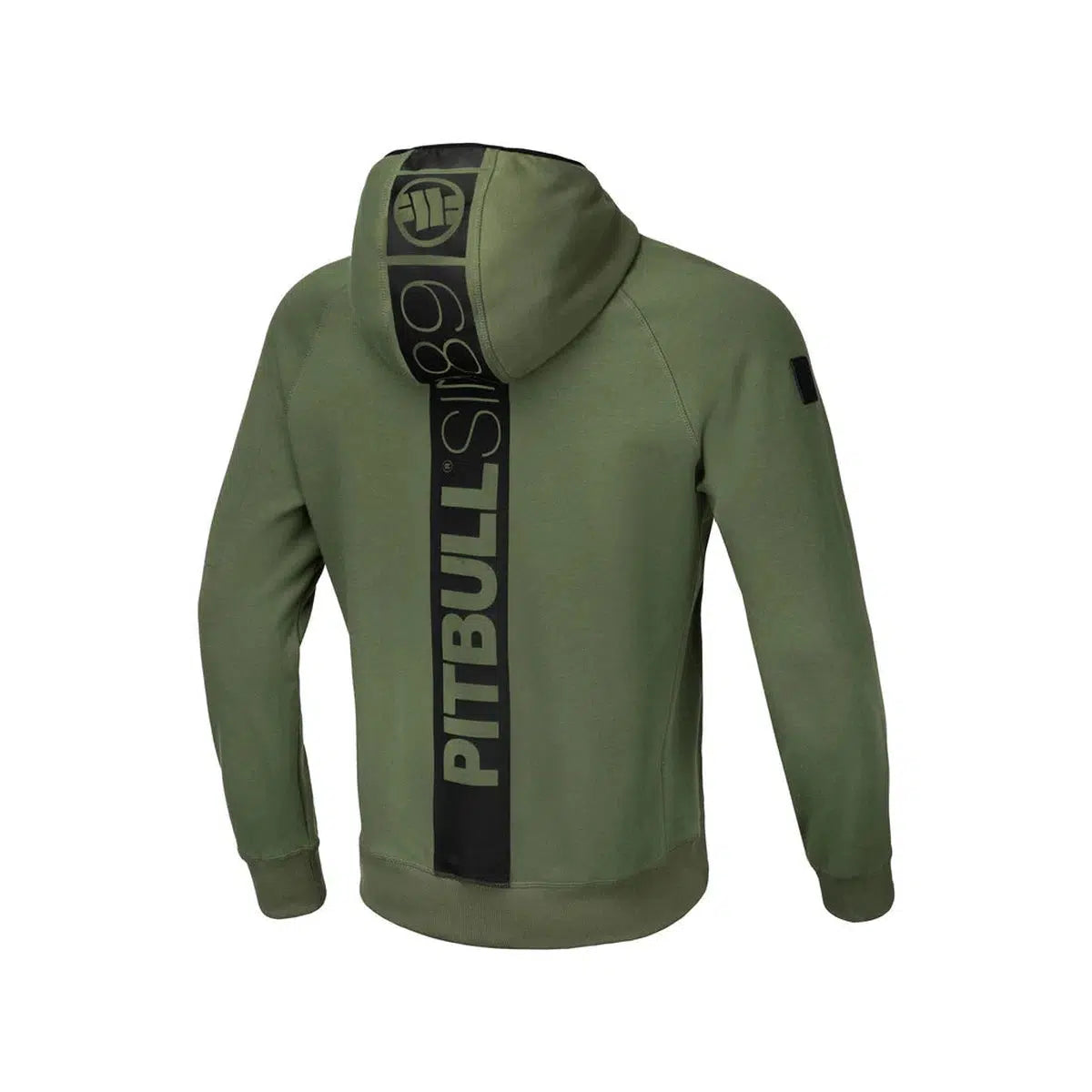 Herren Kapuzenjacke Hermes-Jacken/ Zipper-PIT BULL WEST COAST-Olivgrün-S-Maniac-Sports