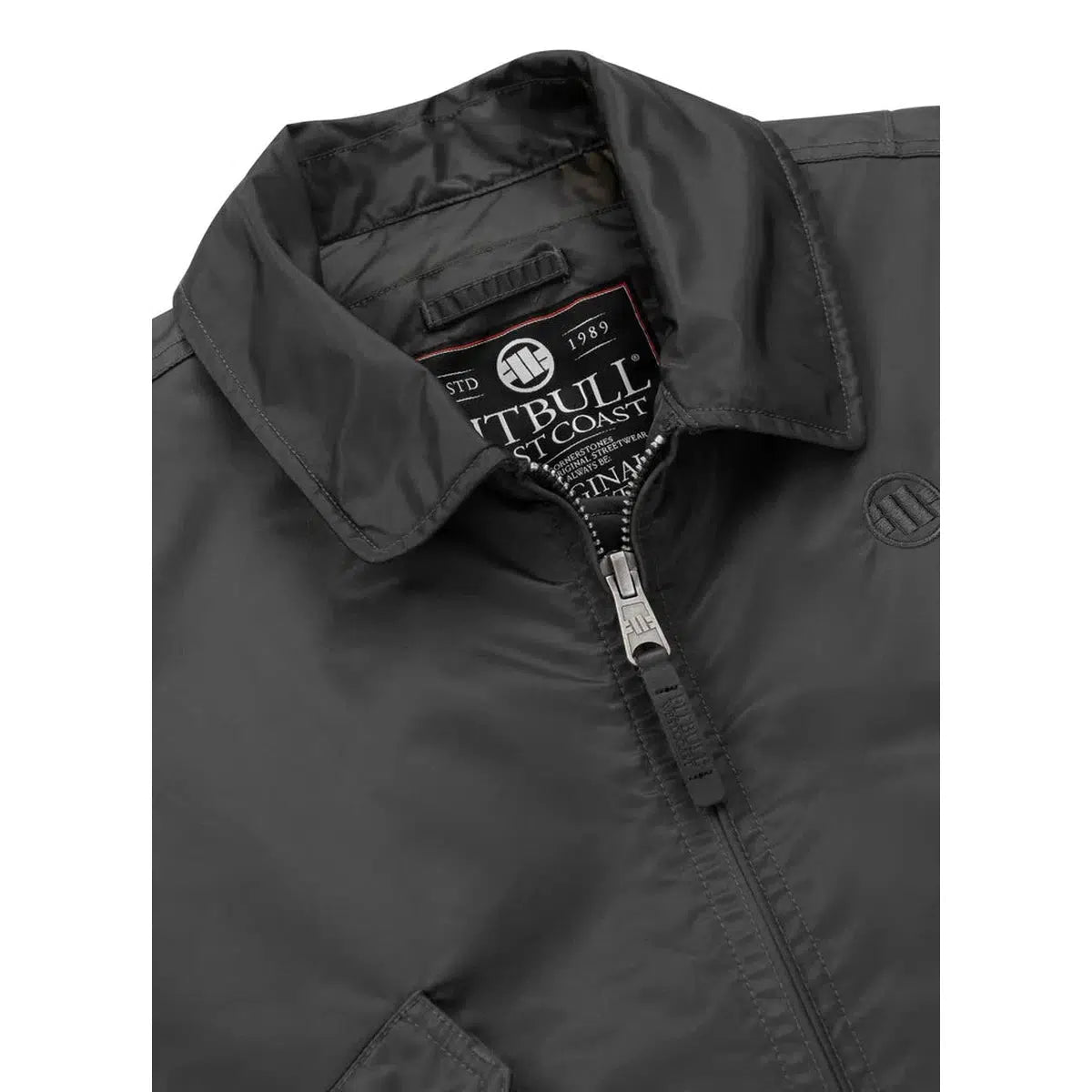 Herren übergangsjacke CWU-Jacken/ Zipper-PIT BULL WEST COAST-Olivgrün-S-Maniac-Sports
