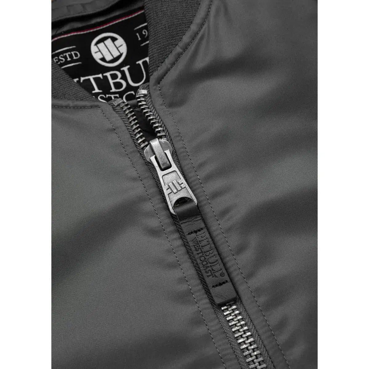 Herren übergangsjacke MA-1 Verano-Jacken/ Zipper-PIT BULL WEST COAST-Schwarz-S-Maniac-Sports