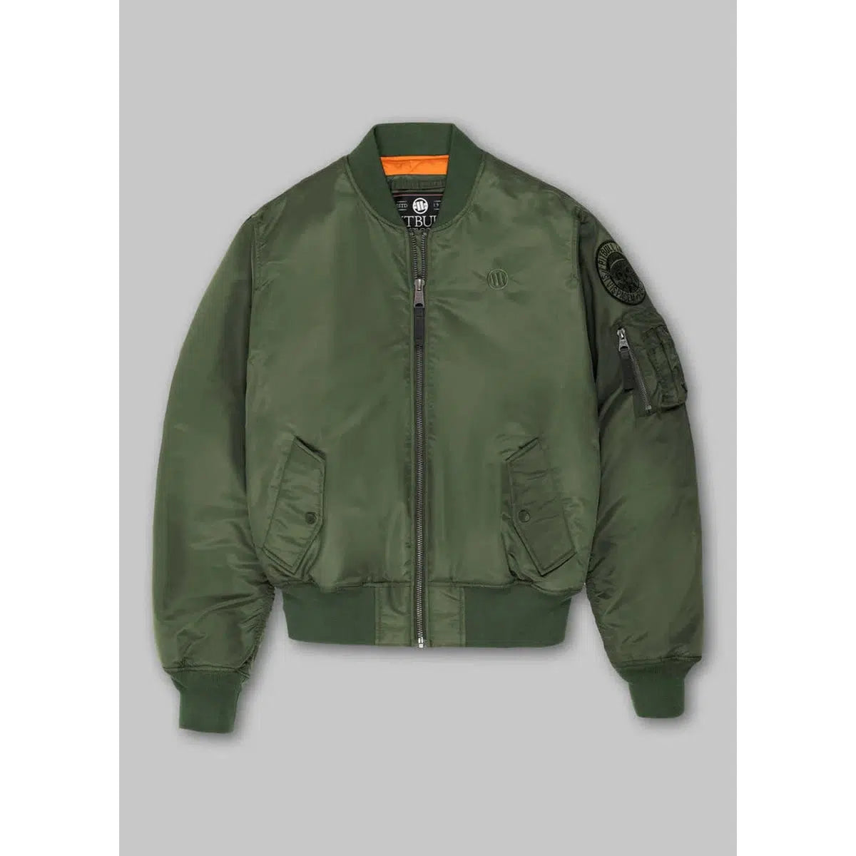 Herren übergangsjacke MA-1 Verano-Jacken/ Zipper-PIT BULL WEST COAST-Schwarz-S-Maniac-Sports