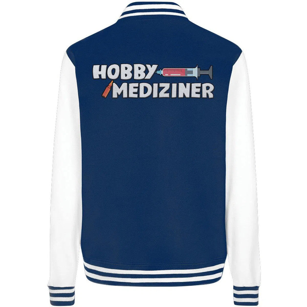 Hobby Mediziner College Jacket-Jacken/ Zipper-Maniac-Sports-Navy/White-XS-Maniac-Sports