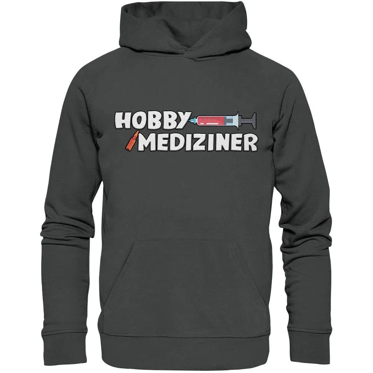 Hobby Mediziner Hoodie-Hoodies-Maniac-Sports-Anthracite-XS-Maniac-Sports