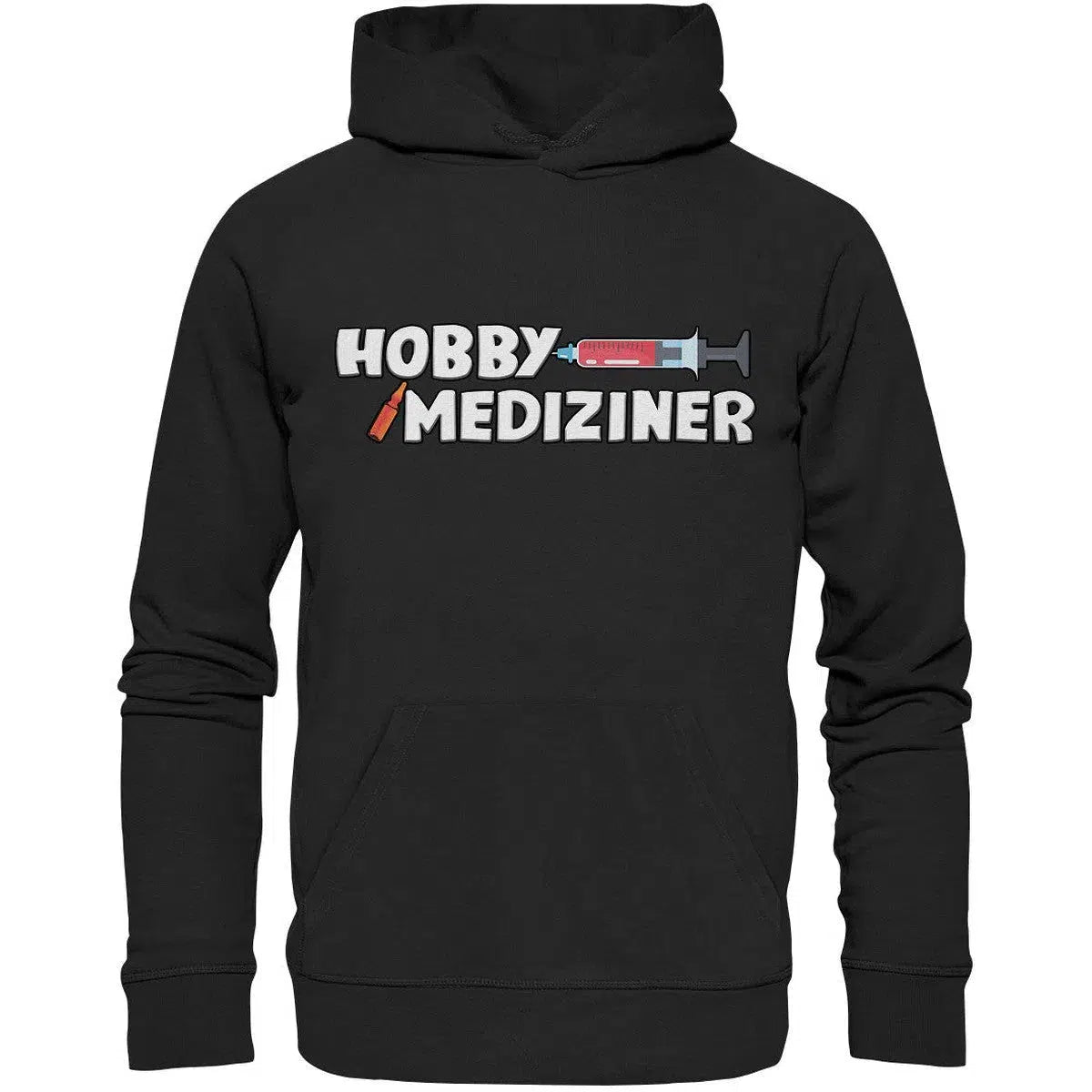 Hobby Mediziner Hoodie-Hoodies-Maniac-Sports-Black-XS-Maniac-Sports