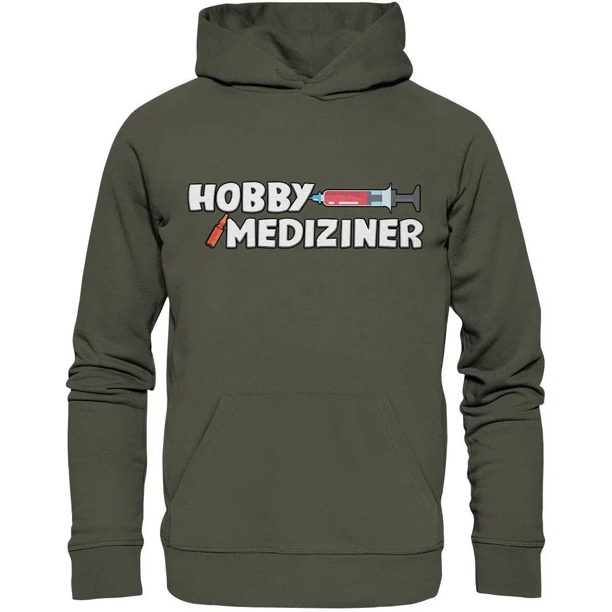Hobby Mediziner Hoodie-Hoodies-Maniac-Sports-Khaki-XS-Maniac-Sports