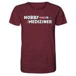 Hobby Mediziner Shirt-Unisex-Shirts-Maniac-Sports-Burgundy-XS-Maniac-Sports