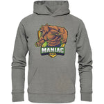 Hoodie-Hoodies-maniac-sports-Mid Heather Grey-XS-Maniac-Sports