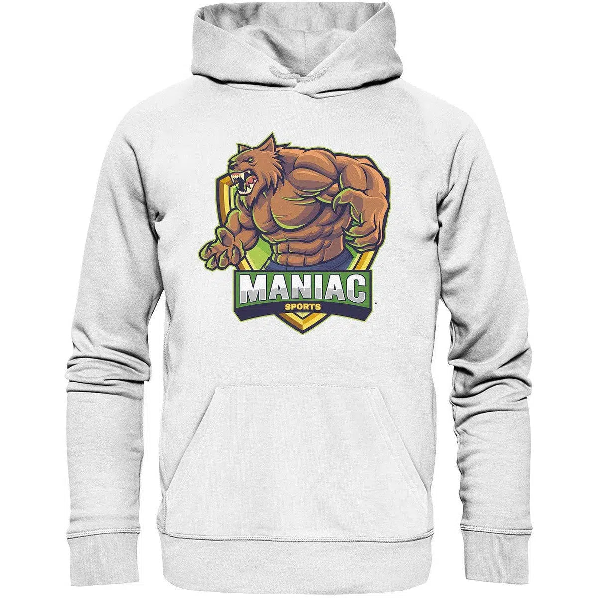 Hoodie-Hoodies-maniac-sports-White-XS-Maniac-Sports