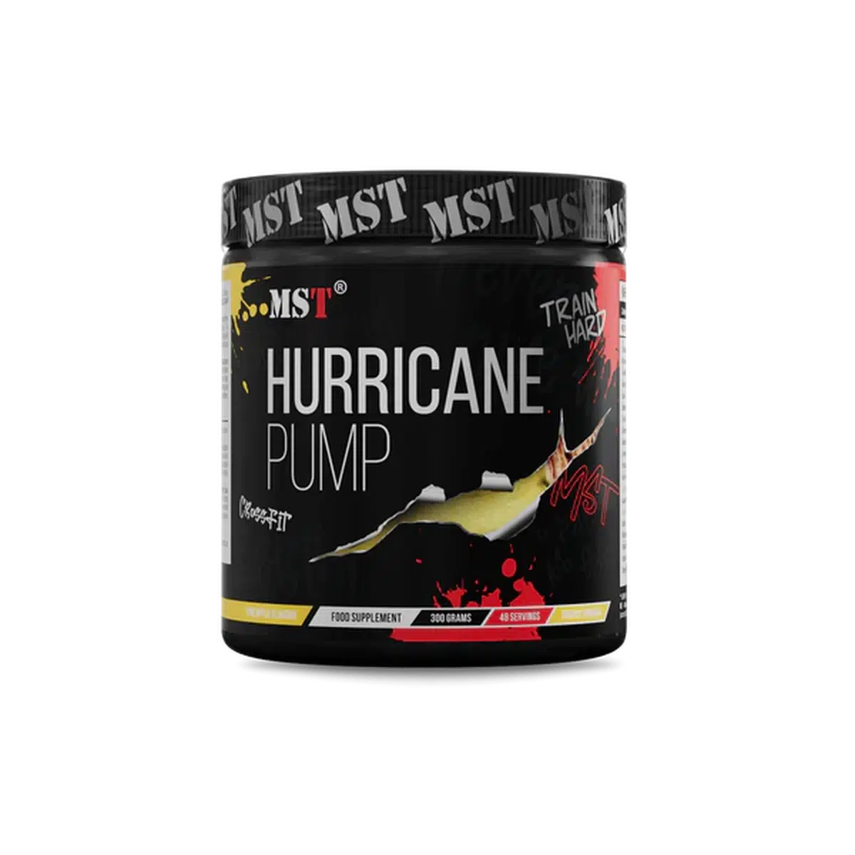 Hurricane Pump 300g-Pre Workout Booster-MST-Pineapple-Maniac-Sports
