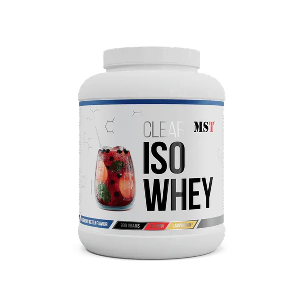 Iso Clear 900g-Clear Protein-MST-Blueberry Ice-Maniac-Sports