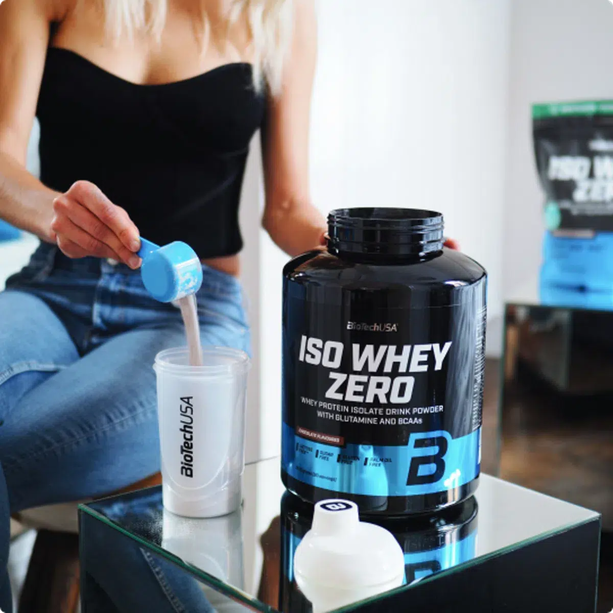 Iso Whey Zero 908g-Whey Isolat-BioTech USA-Vanille-Maniac-Sports