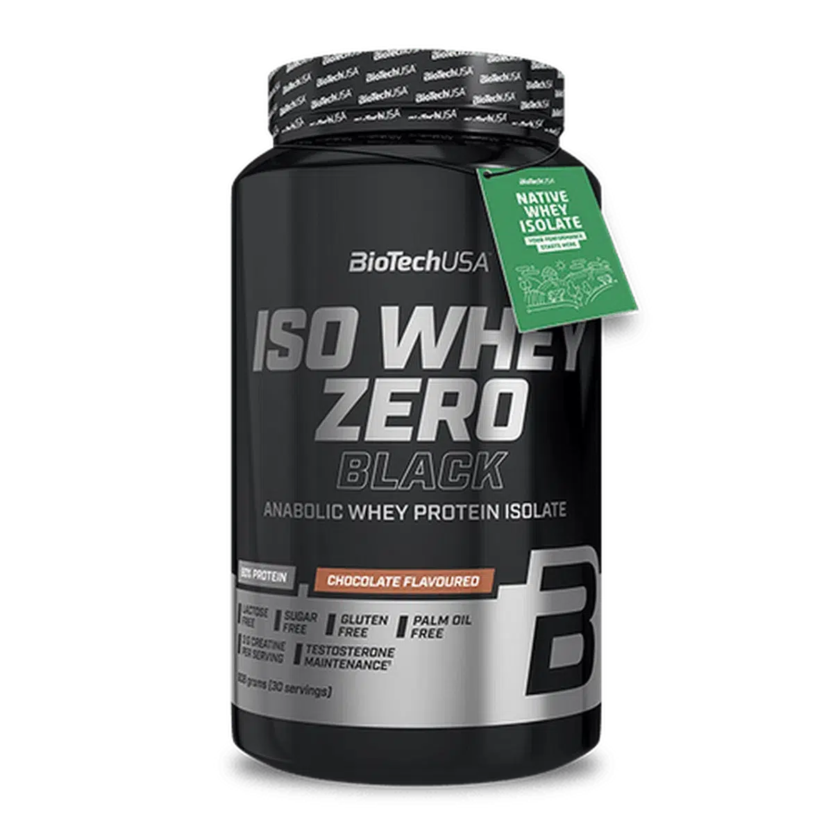 Iso Whey Zero Black 908g-Whey Isolat-BioTech USA-Chocolate-Maniac-Sports