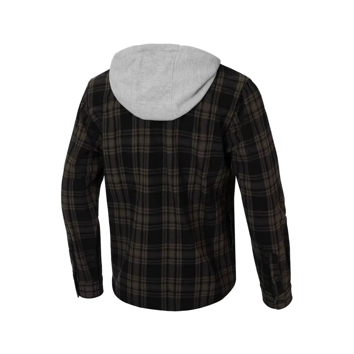 Kapuzen Flanellhemd Woodson-Jacken/ Zipper-PIT BULL WEST COAST-Rot-S-Maniac-Sports