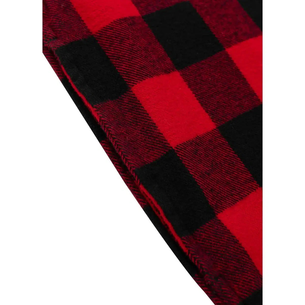 Kapuzen Flanellhemd Woodson-Jacken/ Zipper-PIT BULL WEST COAST-Rot-S-Maniac-Sports