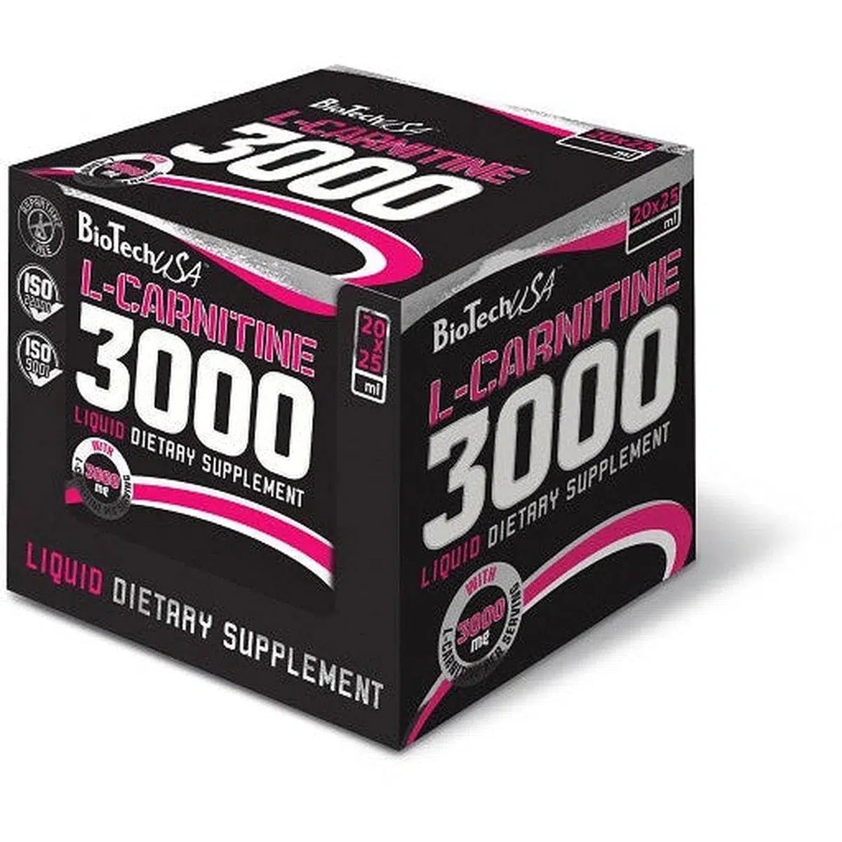 L-Carnitine Liquid 3000mg 20x25ml-L-Carnitine-BioTech USA-Orange-Maniac-Sports