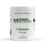 L-Glutamin Pulver 500g-L-Glutamin-Maniac Nutrition-Maniac-Sports