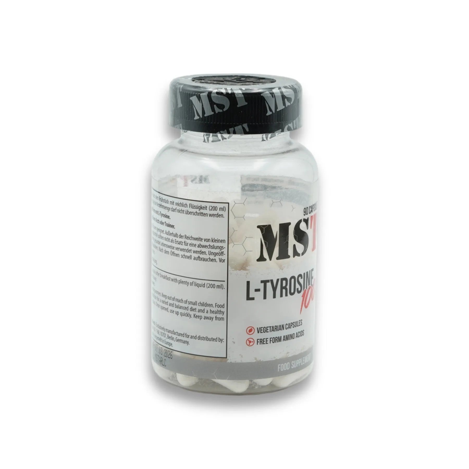 L-Tyrosine 1000 90 Tabl.-L-Tyrosine-MST-Maniac-Sports